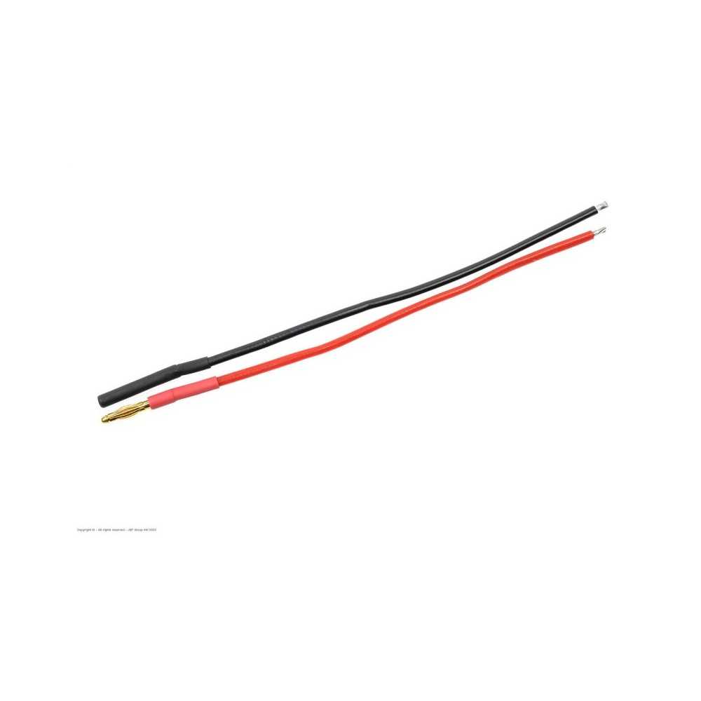 Revtec - Connector w/ Lead - 2.0mm - Gold Plated - 20AWG Silicone Wire - 10cm - 1 pc GF-1050-001