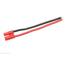 Revtec - Connector w/ Lead - 3.5mm - Gold Plated - Female Socket - 14AWG Silicone Wire - 10cm - 1 pc GF-1061-003