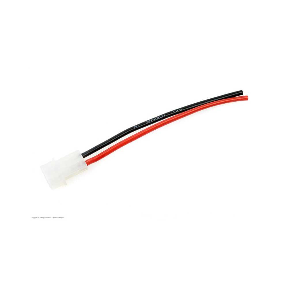 Revtec - Connector w/ Lead - AMP - Gold Plated - Female Socket - 16AWG Silicone Wire - 10cm - 1 pc GF-1074-003