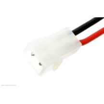 Revtec - Connector w/ Lead - AMP - Gold Plated - Female Socket - 16AWG Silicone Wire - 10cm - 1 pc GF-1074-003