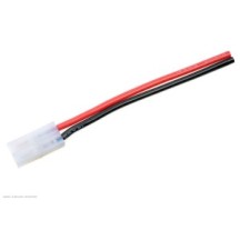 Revtec - Connector w/ Lead - Tamiya - Gold Plated - Female Socket - 14AWG Silicone Wire - 12cm - 1 pc GF-1073-005