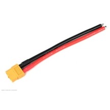 Revtec - Connector w/ Lead - XT-60 - Gold Plated - Male Plug - 12AWG Silicone Wire - 12cm - 1 pc GF-1081-001