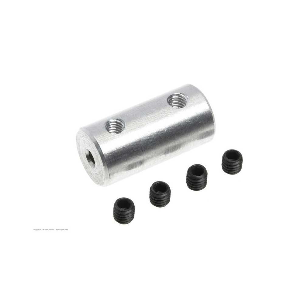 Revtec - Direct Shaft Coupling - Shaft Dia. 2.3/2mm - OD 9mm - 1 pc GF-4005-002 Revtec - Direct Shaft Coupling - Shaft Dia. 2.3/2mm - OD 9mm - 1 pc GF-4005-002