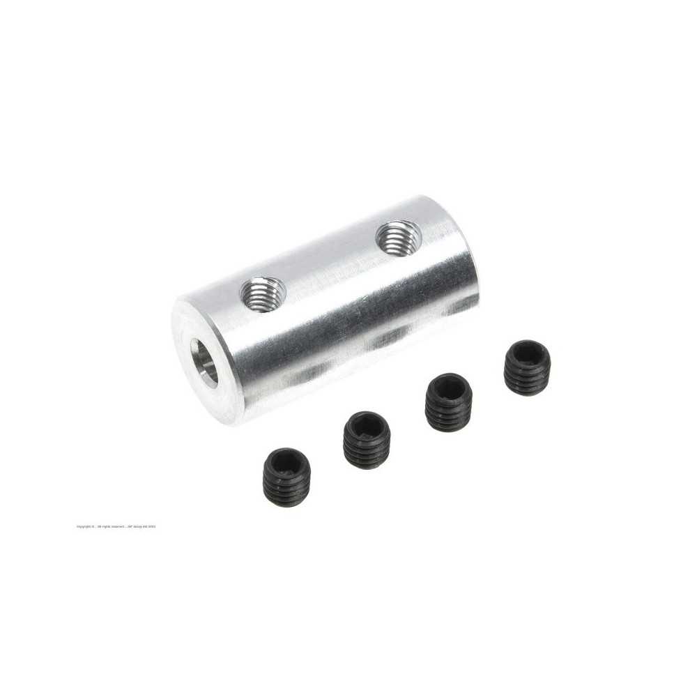 Revtec - Direct Shaft Coupling - Shaft Dia. 2.3/3mm - OD 9mm - 1 pc GF-4005-003 Revtec - Direct Shaft Coupling - Shaft Dia. 2.3/3mm - OD 9mm - 1 pc GF-4005-003