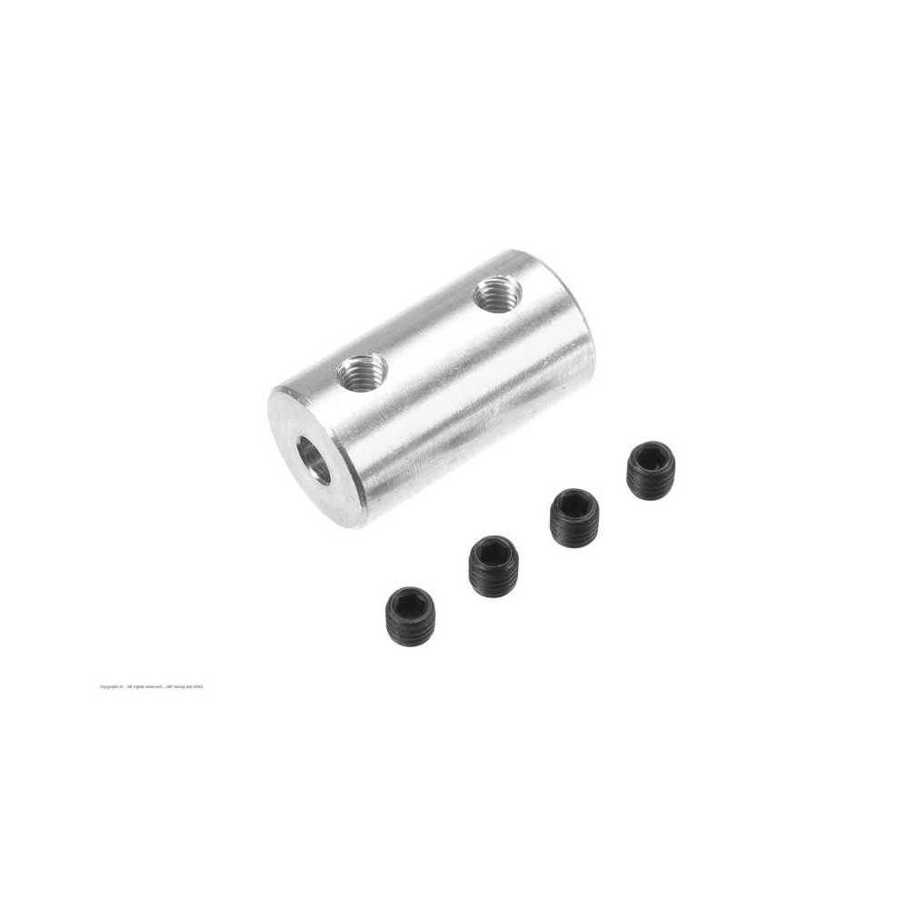 Revtec - Direct Shaft Coupling - Shaft Dia. 3.2/3mm - OD 10mm - 1 pc GF-4005-011 Revtec - Direct Shaft Coupling - Shaft Dia. 3.2/3mm - OD 10mm - 1 pc GF-4005-011