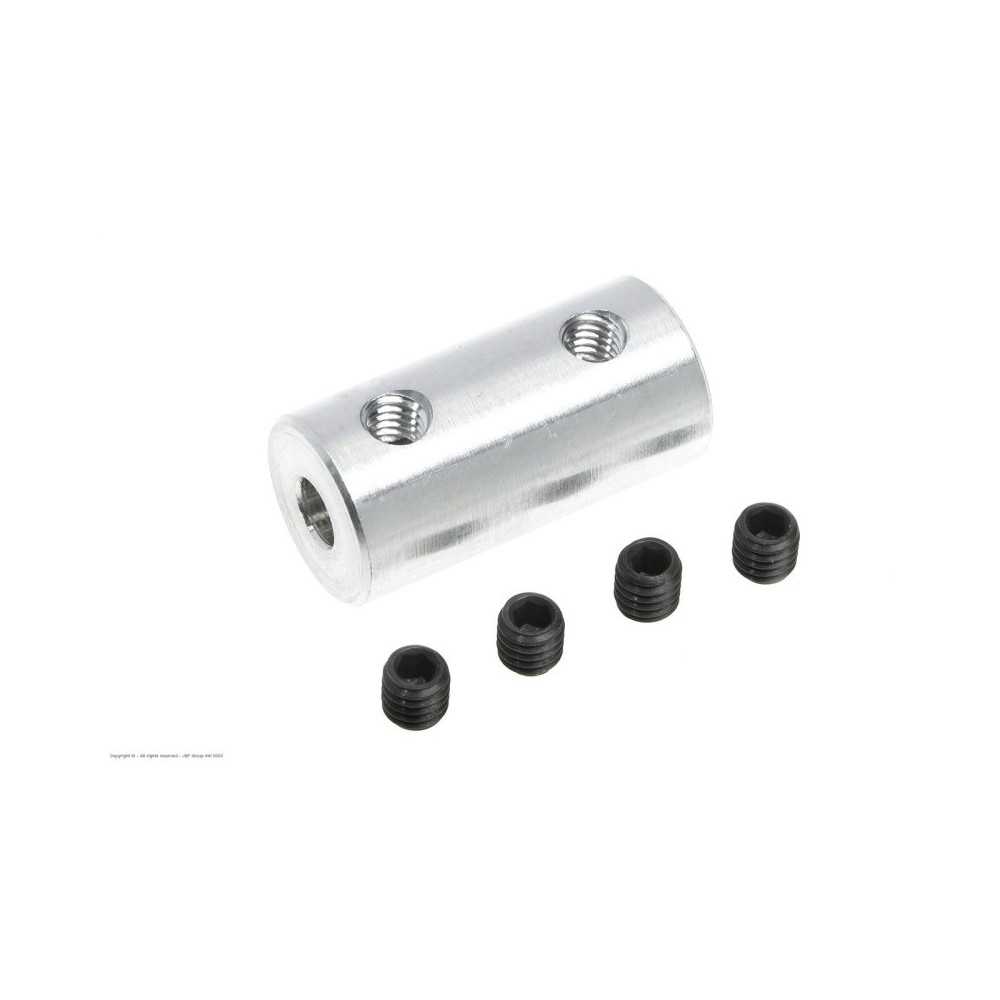 Revtec - Direct Shaft Coupling - Shaft Dia. 3.2/3mm - OD 9mm - 1 pc GF-4005-007 Revtec - Direct Shaft Coupling - Shaft Dia. 3.2/3mm - OD 9mm - 1 pc GF-4005-007