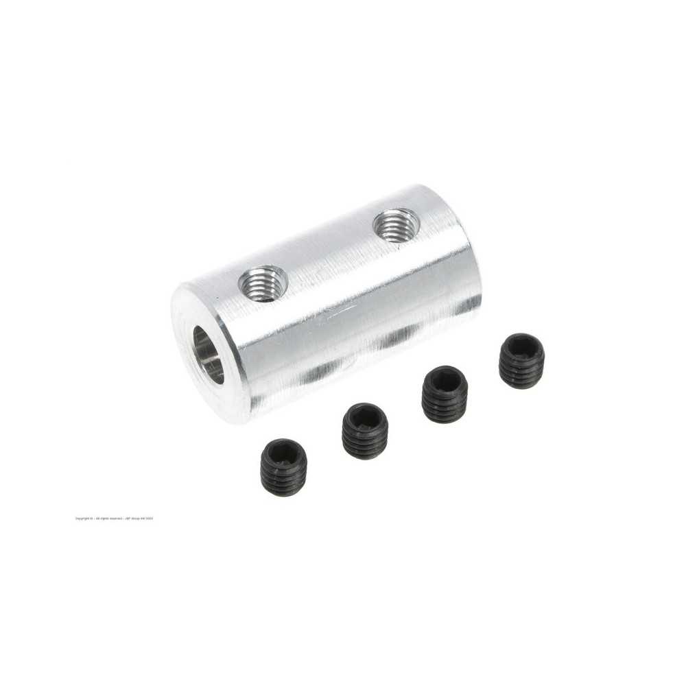 Revtec - Direct Shaft Coupling - Shaft Dia. 3.2/4mm - OD 10mm - 1 pc GF-4005-012 Revtec - Direct Shaft Coupling - Shaft Dia. 3.2/4mm - OD 10mm - 1 pc GF-4005-012