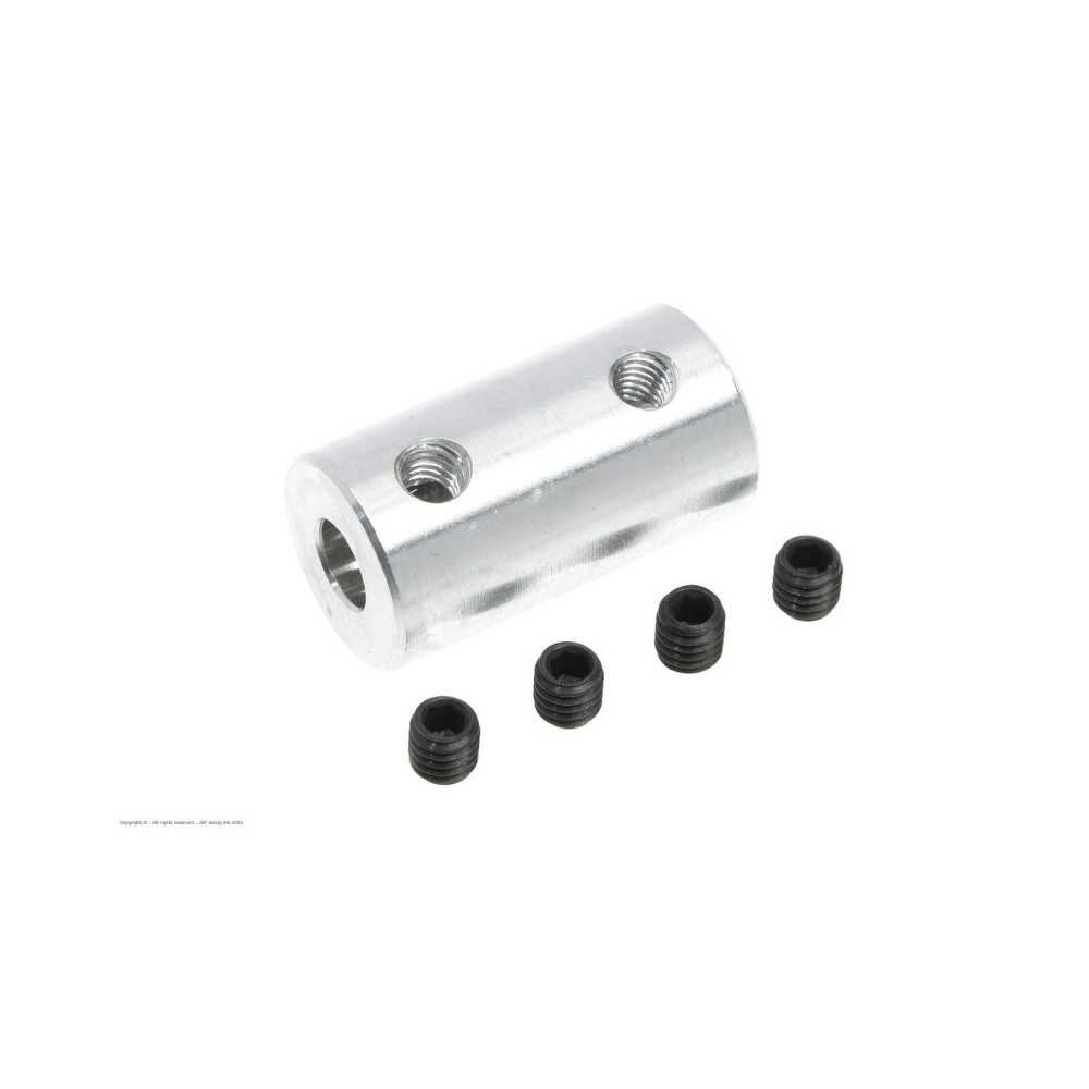 Revtec - Direct Shaft Coupling - Shaft Dia. 3/4mm - OD 10mm - 1 pc GF-4005-010 Revtec - Direct Shaft Coupling - Shaft Dia. 3/4mm - OD 10mm - 1 pc GF-4005-010