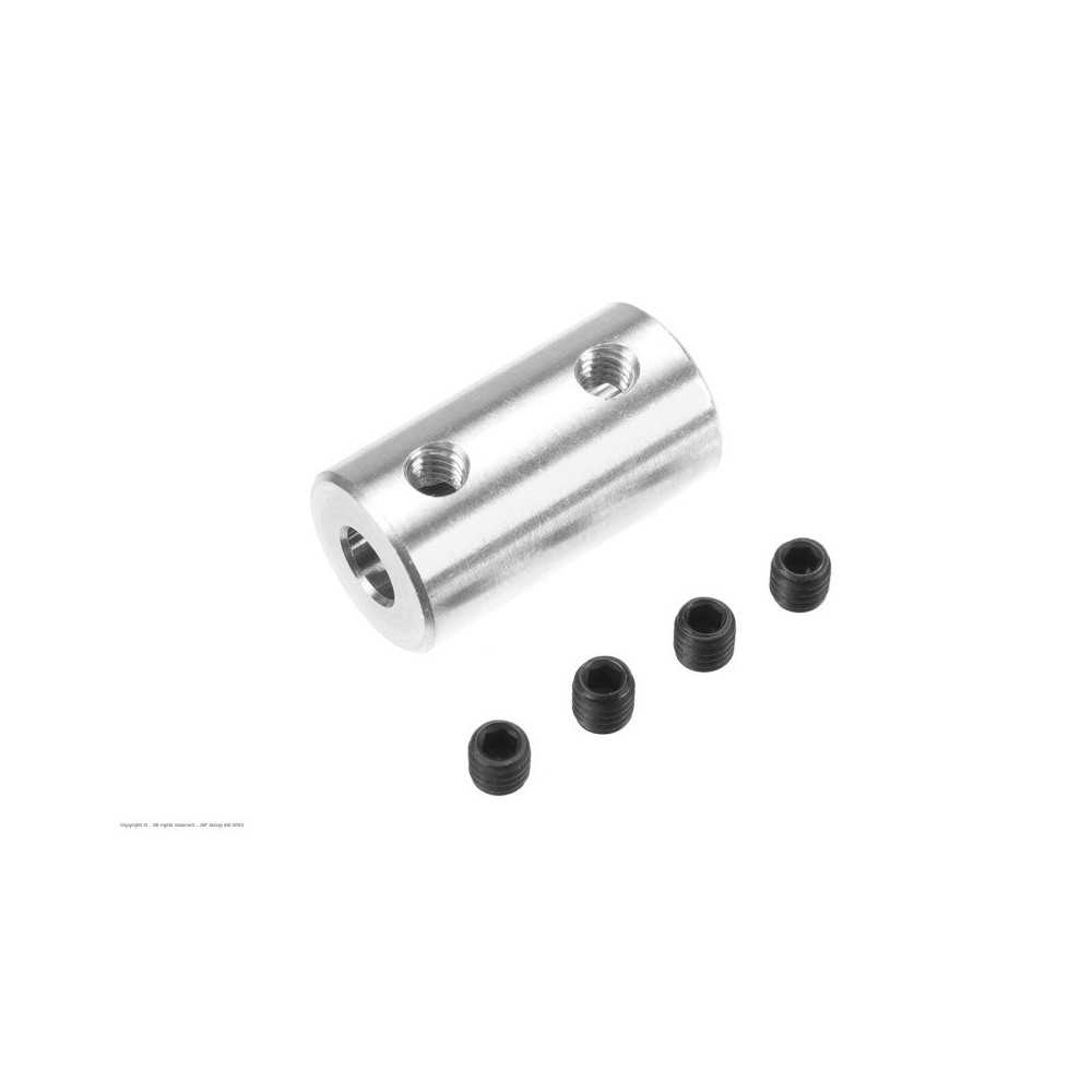 Revtec - Direct Shaft Coupling - Shaft Dia. 4/4mm - OD 10mm - 1 pc GF-4005-013