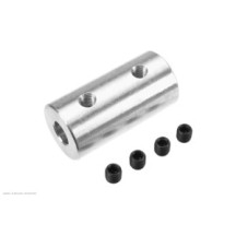 Revtec - Direct Shaft Coupling - Shaft Dia. 6/4mm - OD 15mm - 1 pc GF-4005-015