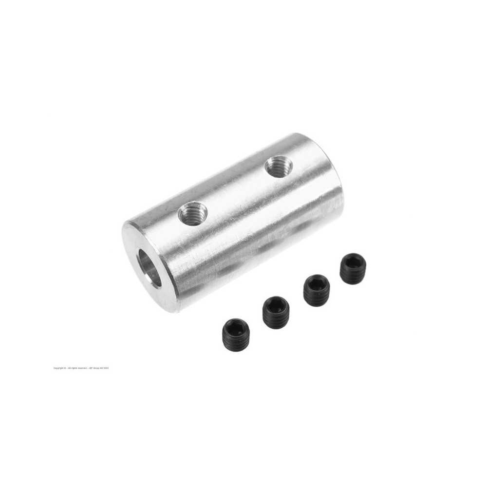 Revtec - Direct Shaft Coupling - Shaft Dia. 6/4mm - OD 15mm - 1 pc GF-4005-015 Revtec - Direct Shaft Coupling - Shaft Dia. 6/4mm - OD 15mm - 1 pc GF-4005-015