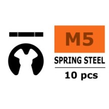 Revtec - E-Clips - 5mm - Spring Steel - 10 pcs GF-0158-007