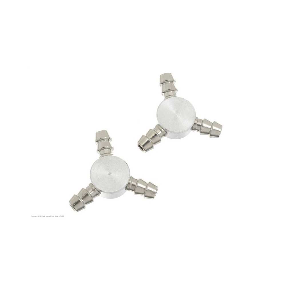 Revtec - Fuel Tube Coupler Y - Dia. 2mm - 2 pcs GF-2014-001 Revtec - Fuel Tube Coupler Y - Dia. 2mm - 2 pcs GF-2014-001