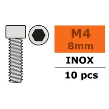 Revtec - Hex Socket Head Screw - M4X8 - Inox - 10 pcs GF-0200-014