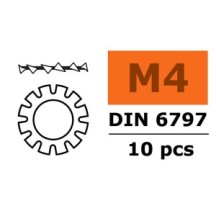Revtec - Locking Washer M4 - Galvanized Steel - 10 pcs GF-0155-003