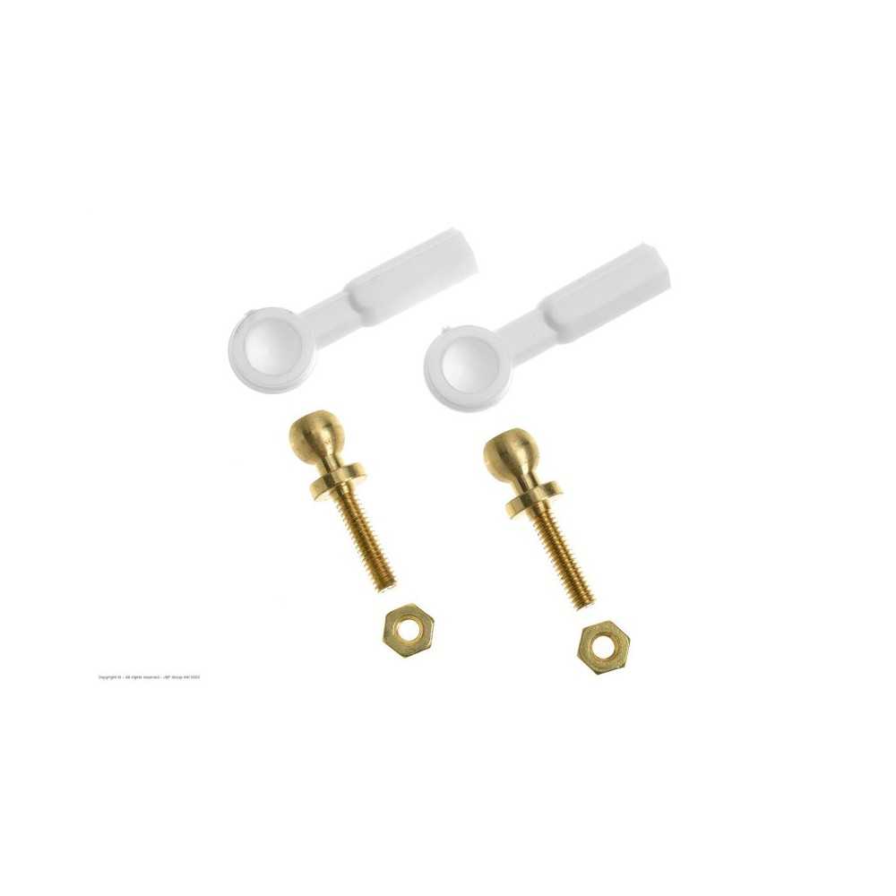 Revtec - Nylon Ball Link - M2 - Large - 2 pcs GF-2140-002 Revtec - Nylon Ball Link - M2 - Large - 2 pcs GF-2140-002