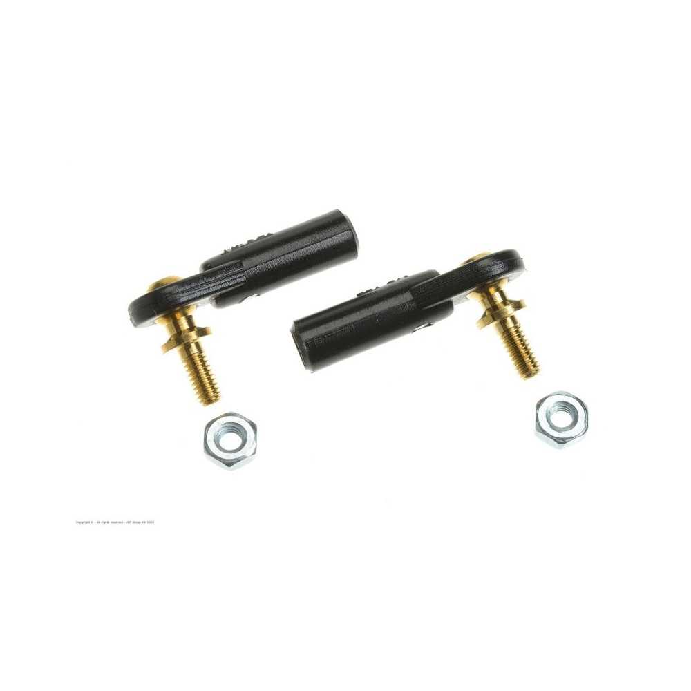 Revtec - Nylon Ball Link - M2.5 - Medium - M2 5 Short Ball - 2 pcs GF-2143-002 Revtec - Nylon Ball Link - M2.5 - Medium - M2 5 Short Ball - 2 pcs GF-2143-002