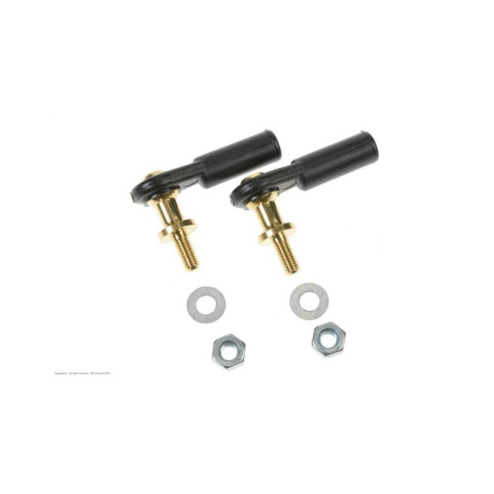 Revtec - Nylon Ball Link - M4 - Large - M3 Long Ball - 2 pcs GF-2147-002 Revtec - Nylon Ball Link - M4 - Large - M3 Long Ball - 2 pcs GF-2147-002
