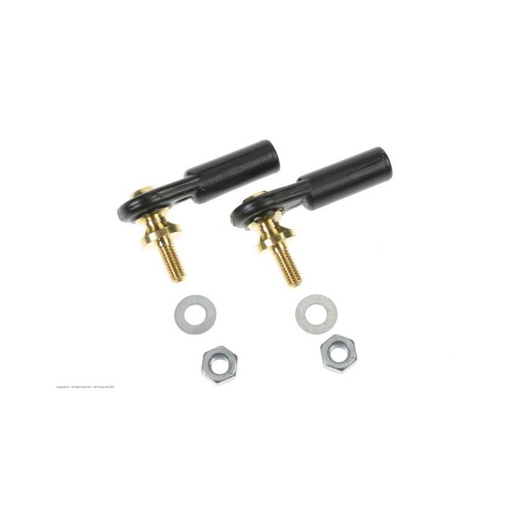 Revtec - Nylon Ball Link - M4 - Large - M3 Short Ball - 2 pcs GF-2147-001 Revtec - Nylon Ball Link - M4 - Large - M3 Short Ball - 2 pcs GF-2147-001