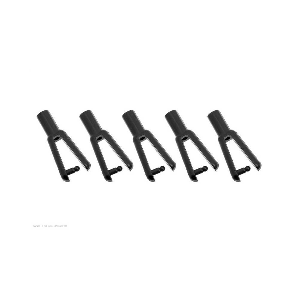 Revtec - Nylon Clevis - Dia. 2.0mm Carbon Rod - 5 pcs GF-2107-006 Revtec - Nylon Clevis - Dia. 2.0mm Carbon Rod - 5 pcs GF-2107-006
