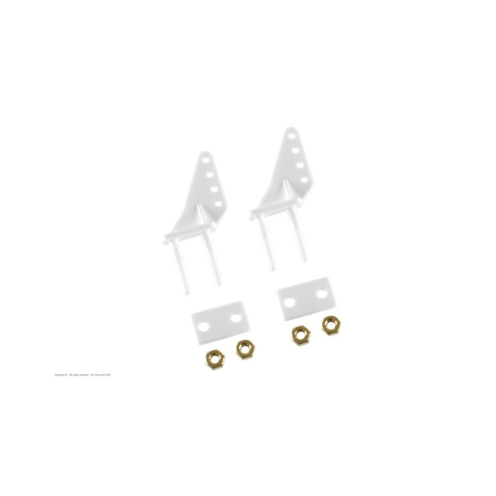 Revtec - Nylon Control Horn - 30mm - w/ M3 Nuts - 2 pcs GF-2122-001 Revtec - Nylon Control Horn - 30mm - w/ M3 Nuts - 2 pcs GF-2122-001