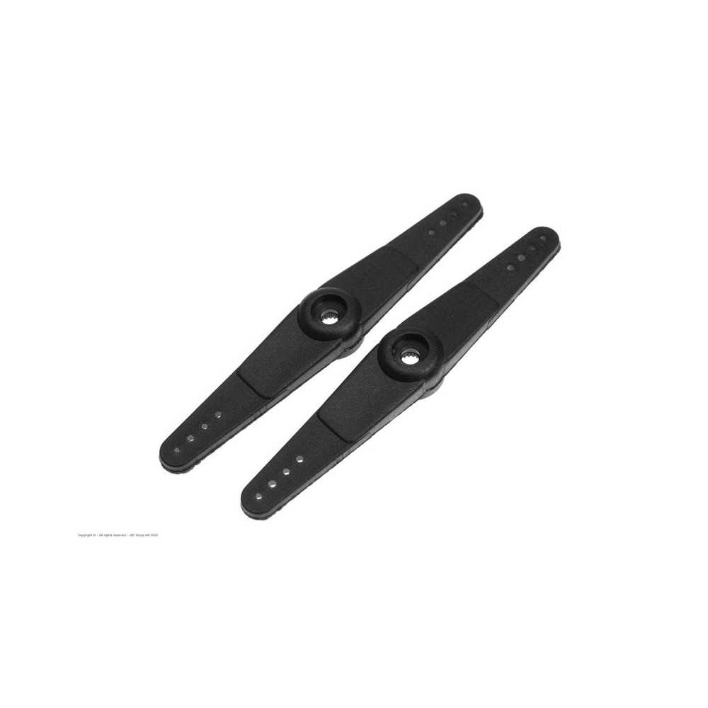 Revtec - Nylon Servo Horn - Heavy Duty - Glassfibre Reinforced - Double 70mm - 25T Futaba - 2 pcs GF-3101-002