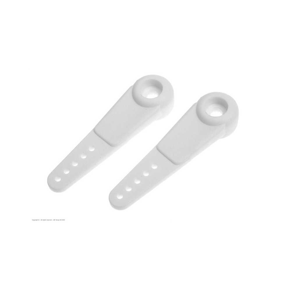 Revtec - Nylon Servo Horn - Heavy Duty - Glassfibre Reinforced - Single 35mm - 23T JR - 2 pcs GF-3100-001 Revtec - Nylon Servo Horn - Heavy Duty - Glassfibre Reinforced - Single 35mm - 23T JR - 2 pcs GF-3100-001