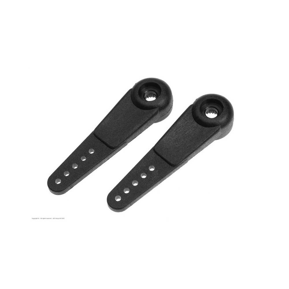 Revtec - Nylon Servo Horn - Heavy Duty - Glassfibre Reinforced - Single 35mm - 25T Futaba - 2 pcs GF-3100-002 Revtec - Nylon Servo Horn - Heavy Duty - Glassfibre Reinforced - Single 35mm - 25T Futaba - 2 pcs GF-3100-002