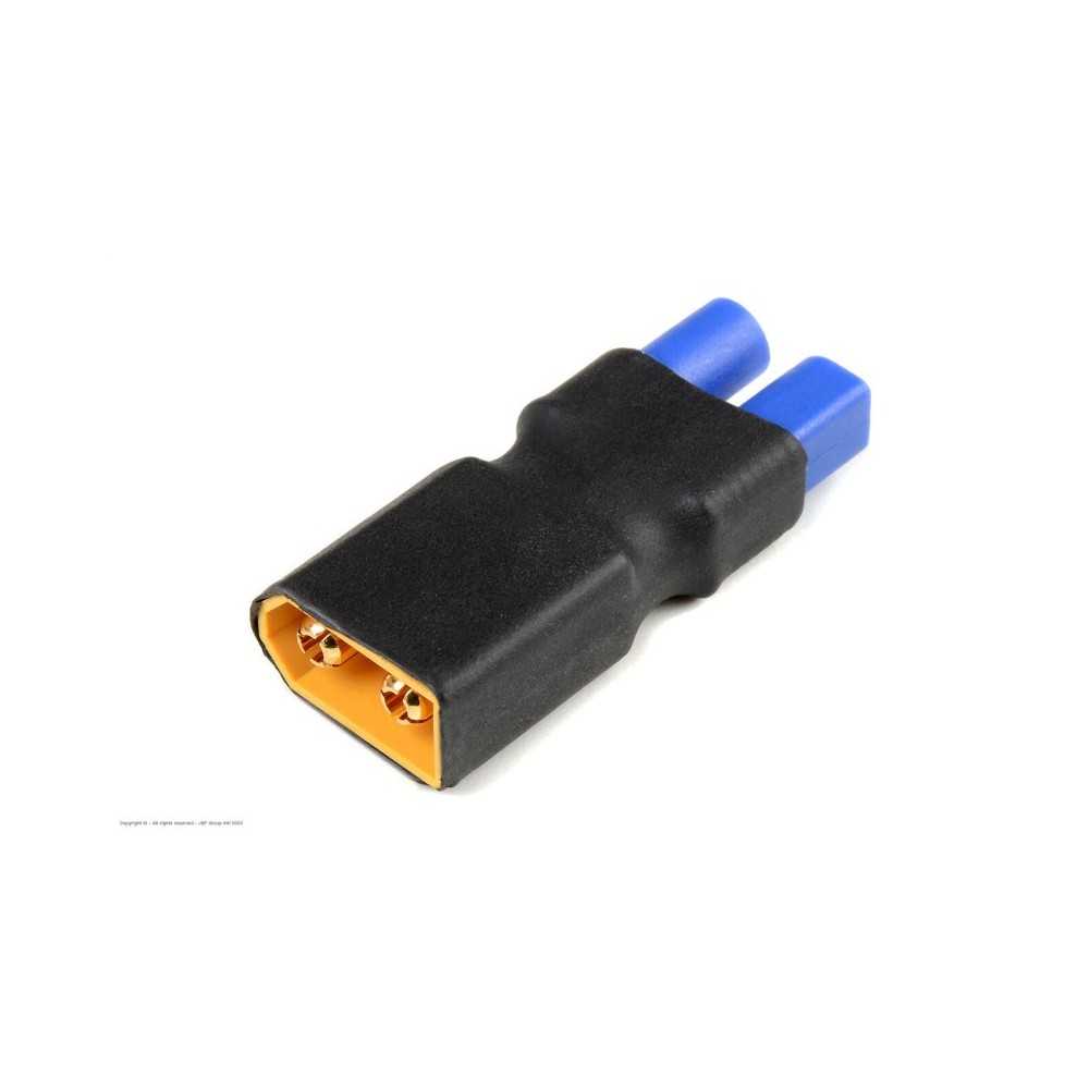 Revtec - Power Adapter Connector - XT-60 Plug EC-3 Socket - 1 pc GF-1305-021 Revtec - Power Adapter Connector - XT-60 Plug EC-3 Socket - 1 pc GF-1305-021