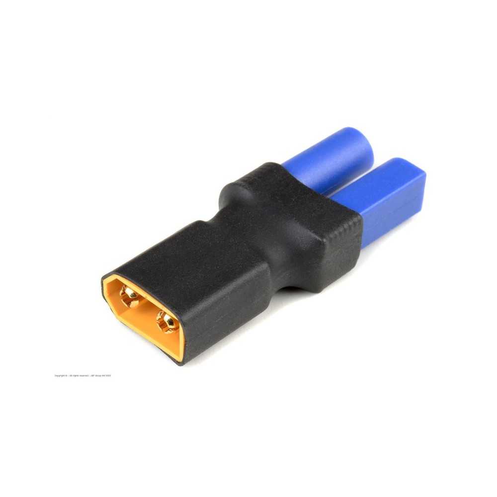 Revtec - Power Adapter Connector - XT-60 Plug EC-5 Socket - 1 pc GF-1305-022 Revtec - Power Adapter Connector - XT-60 Plug EC-5 Socket - 1 pc GF-1305-022