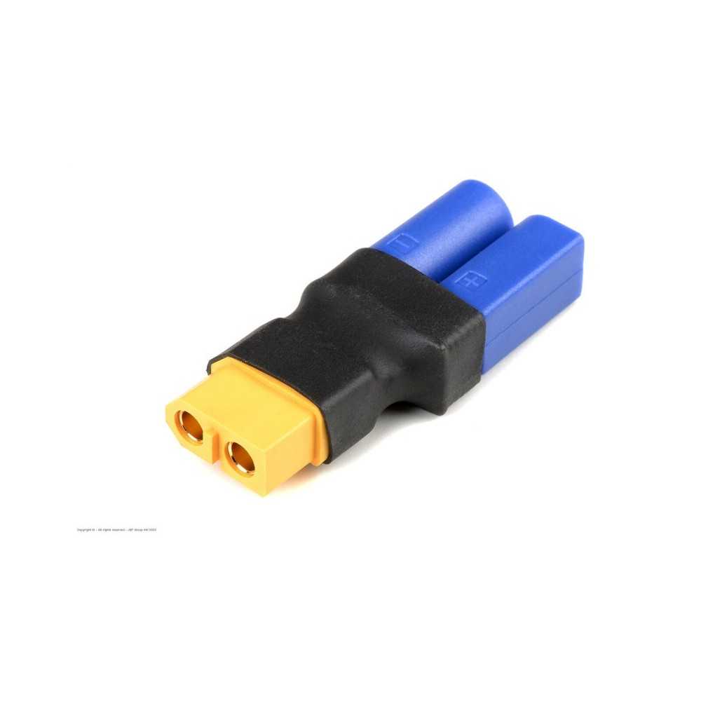 Revtec - Power Adapter Connector - XT-60 Socket EC-5 Plug - 1 pc GF-1305-025 Revtec - Power Adapter Connector - XT-60 Socket EC-5 Plug - 1 pc GF-1305-025