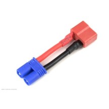 Revtec - Power Adapter Lead - Deans Plug EC-2 Plug - 14AWG Silicone Wire - 1 pc GF-1301-090