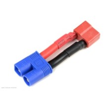 Revtec - Power Adapter Lead - Deans Plug EC-3 Plug - 12AWG Silicone Wire - 1 pc GF-1301-100