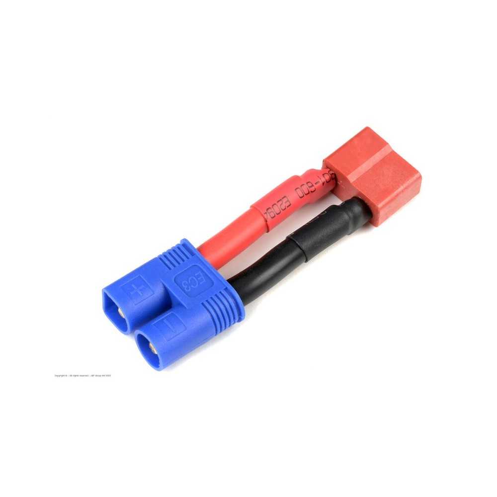 Revtec - Power Adapter Lead - Deans Plug EC-3 Plug - 12AWG Silicone Wire - 1 pc GF-1301-100