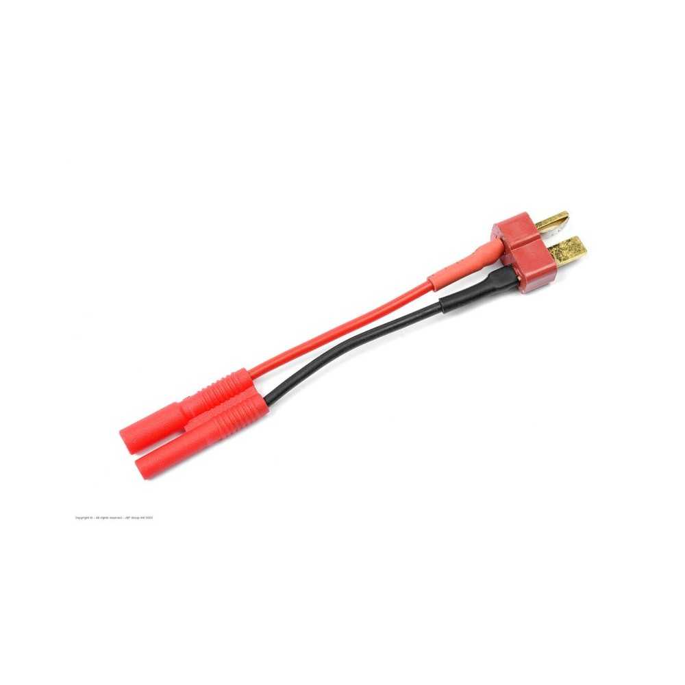 Revtec - Power Adapter Lead - Deans Socket 2mm Gold Connector - 14AWG Silicone Wire - 1 pc GF-1300-071