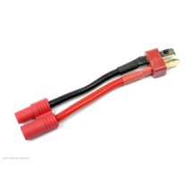 Revtec - Power Adapter Lead - Deans Socket 3.5mm Gold Connector - 14AWG Silicone Wire - 1 pc GF-1300-072