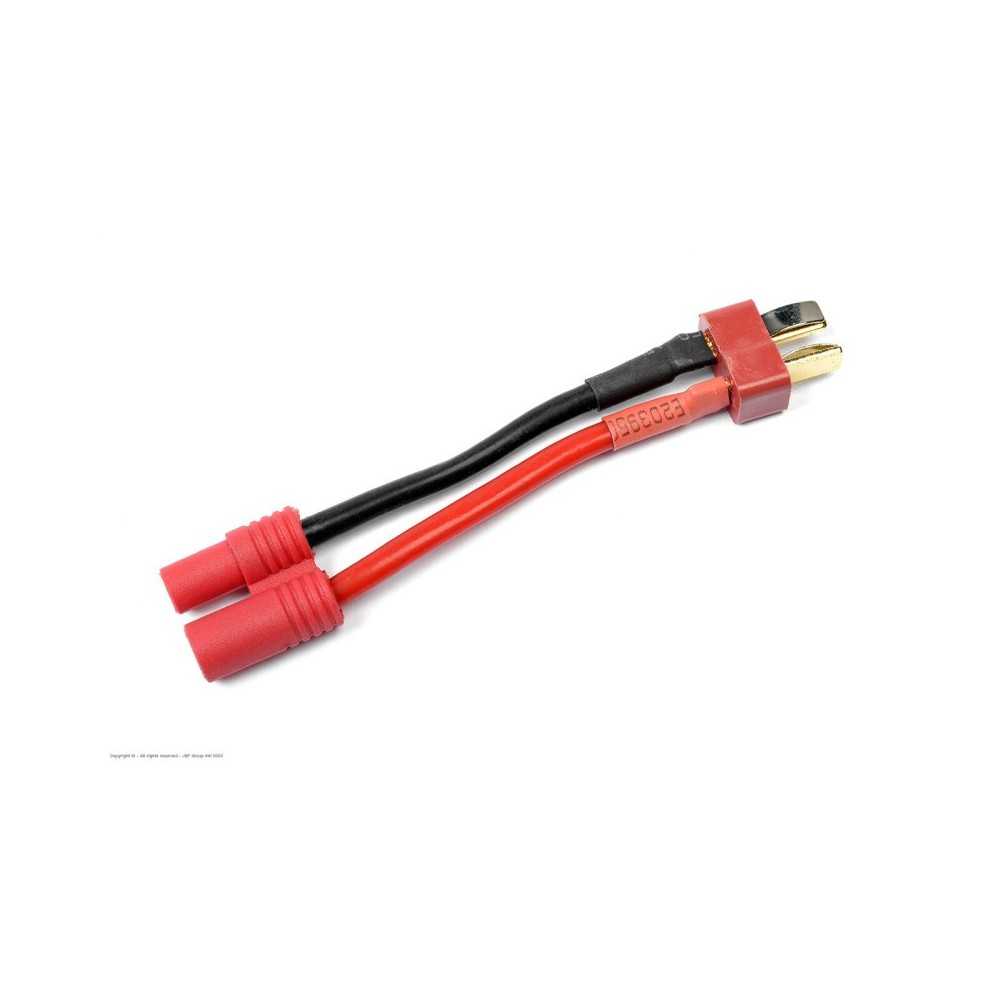 Revtec - Power Adapter Lead - Deans Socket 3.5mm Gold Connector - 14AWG Silicone Wire - 1 pc GF-1300-072