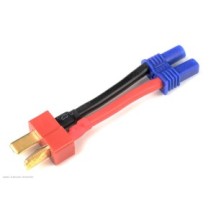 Revtec - Power Adapter Lead - Deans Socket EC-2 Socket - 14AWG Silicone Wire - 1 pc GF-1301-084