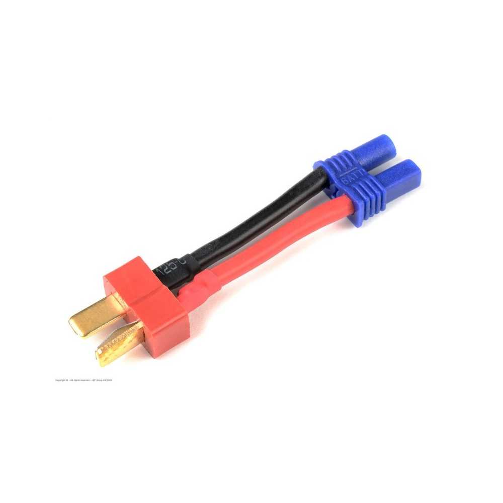Revtec - Power Adapter Lead - Deans Socket EC-2 Socket - 14AWG Silicone Wire - 1 pc GF-1301-084