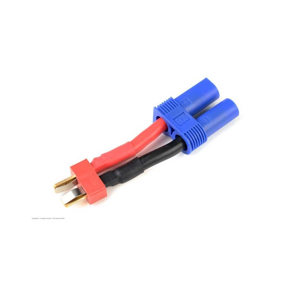 Revtec - Power Adapter Lead - Deans Socket EC-5 Socket - 12AWG Silicone Wire - 1 pc GF-1301-085