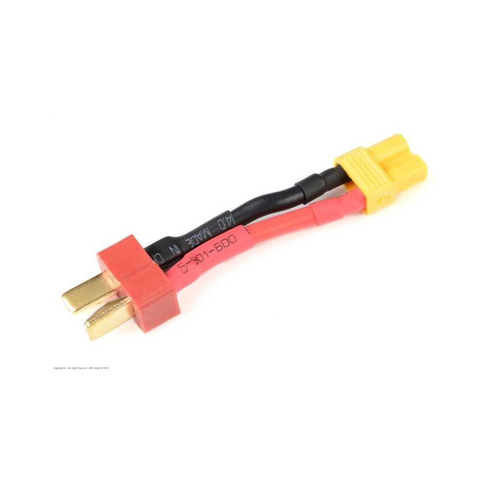Revtec - Power Adapter Lead - Deans Socket XT-30 Socket - 14AWG Silicone Wire - 1 pc GF-1301-078