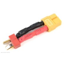 Revtec - Power Adapter Lead - Deans Socket XT-60 Socket - 12AWG Silicone Wire - 1 pc GF-1301-079