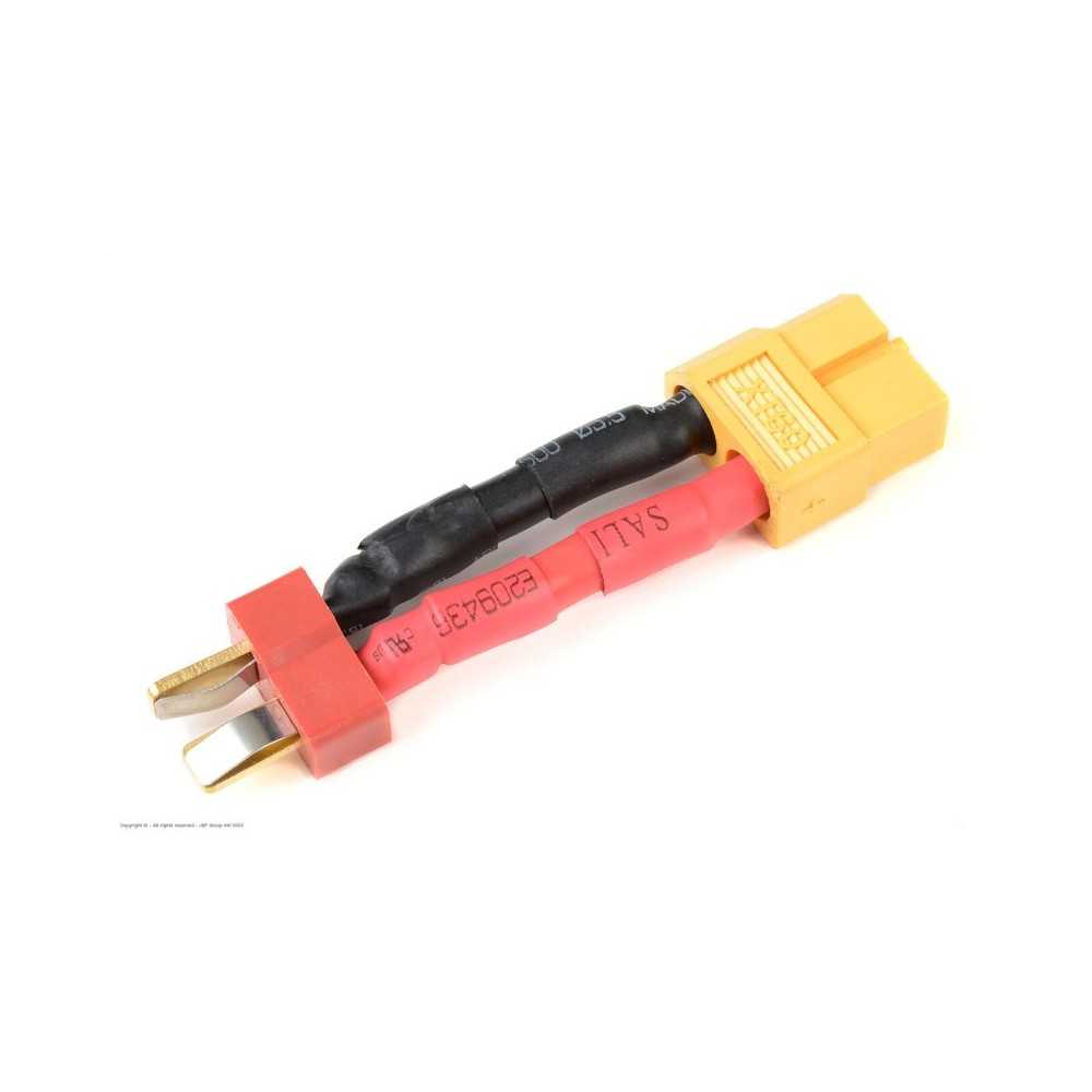 Revtec - Power Adapter Lead - Deans Socket XT-60 Socket - 12AWG Silicone Wire - 1 pc GF-1301-079