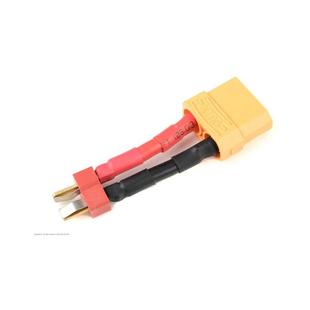 Revtec - Power Adapter Lead - Deans Socket XT-90 Socket - 12AWG Silicone Wire - 1 pc GF-1301-083