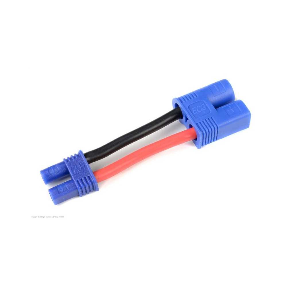 Revtec - Power Adapter Lead - EC-2 Socket EC-3 Plug - 14AWG Silicone Wire - 1 pc GF-1301-103