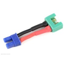 Revtec - Power Adapter Lead - EC-2 Socket MPX Plug - 14AWG Silicone Wire - 1 pc GF-1301-102