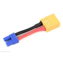 Revtec - Power Adapter Lead - EC-2 Socket XT-60 Plug - 14AWG Silicone Wire - 1 pc GF-1301-099