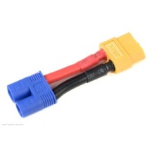 Revtec - Power Adapter Lead - EC-3 Plug XT-60 Socket - 12AWG Silicone Wire - 1 pc GF-1301-106