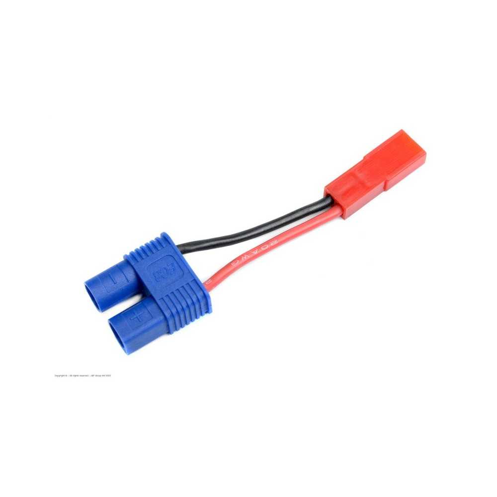 Revtec - Power Adapter Lead - EC-3 Socket BEC Plug - 20AWG Silicone Wire - 1 pc GF-1301-111