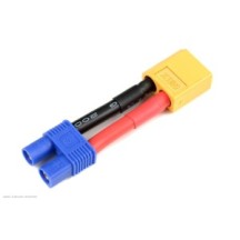 Revtec - Power Adapter Lead - EC-3 Socket XT-60 Plug - 12AWG Silicone Wire - 1 pc GF-1301-113